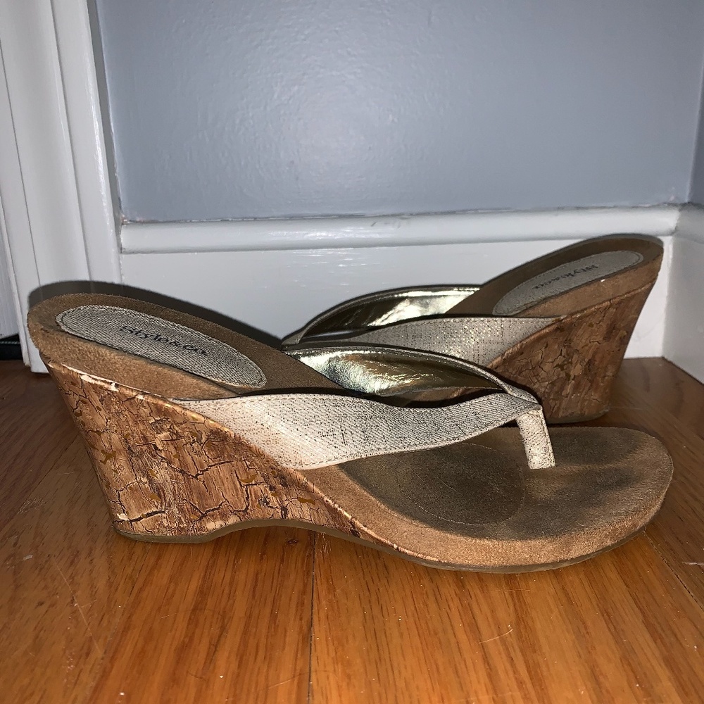 Style & Co: Cork Wedges